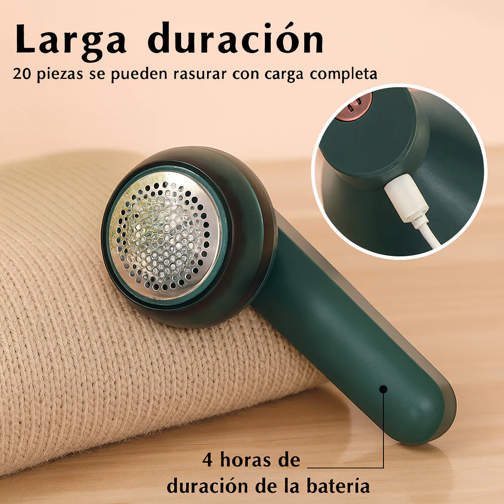 TextilCare™ El quita Pelusas Eléctrico que Renueva tu Ropa al Instante